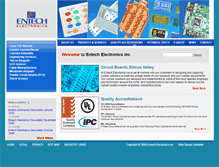 Tablet Screenshot of entechelectronics.us